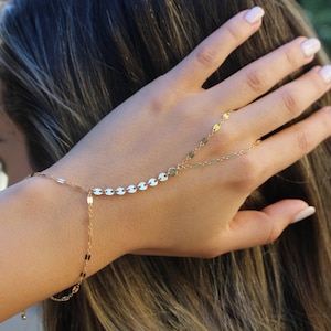 free people Gold Bracelet | Chain Hand Bracelet | Slave Bracelet | hand chain |  Finger Bracelet | hand bracelet | hand jewelry |