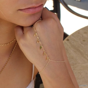 Chain Hand Bracelet | Slave Bracelet | hand chain | Finger Bracelet | hand bracelet | hand jewelry | free peoplet Gold Bracelet