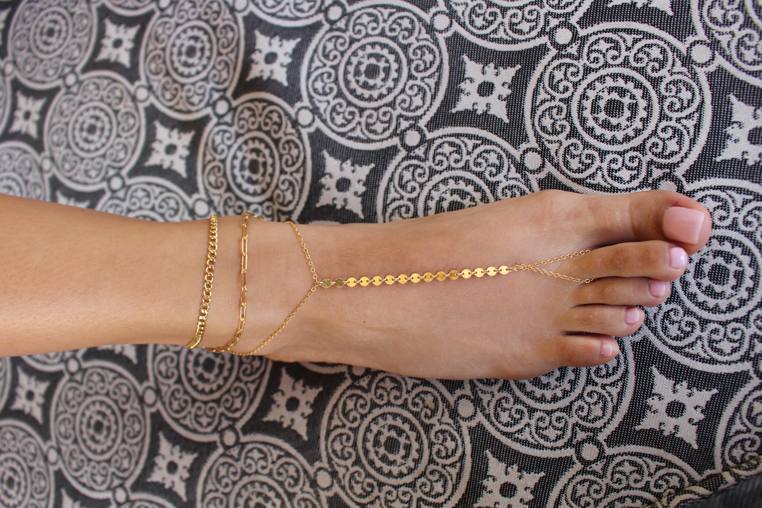 HCharm Fashion Women Ankle Bracelet Beach Barefoot Boho Anklet Chain - View #10