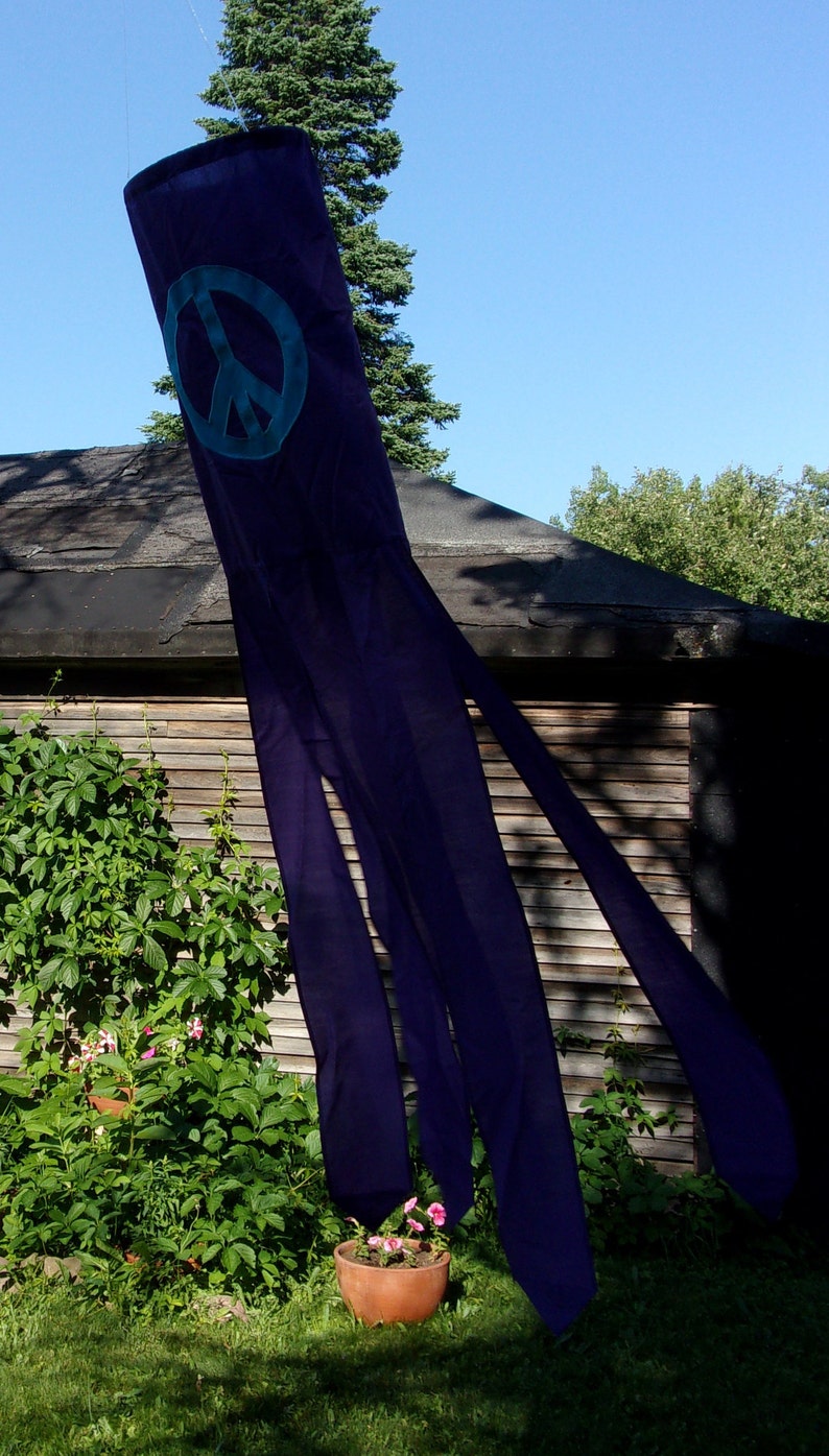 Medium Peace Windsock