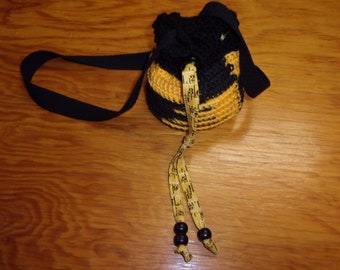 Crocheted Bag (lined) Small