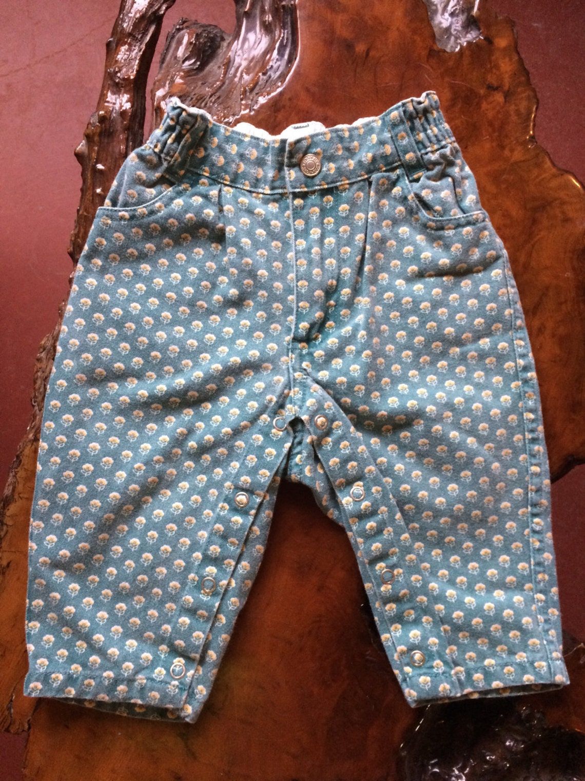 Vintage outfit Baby Gap 1218 months fleece top and green Etsy