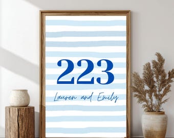 Custom Dorm Room Sign: College Roommate Gift (Digital Download)