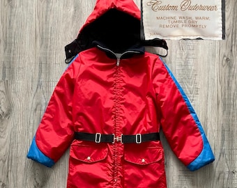 Vintage SEARS Work Leisure Snow Suit Snowsuit Ski SNOWMOBILE