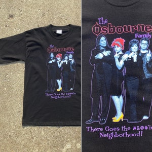 オリジナル 2002 未使用 オズボーン ファミリー T シャツ L