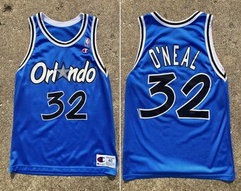 Vintage Nike NBA Orlando Magic Shaquille O'Neal #32 Jersey Size XL 1990s