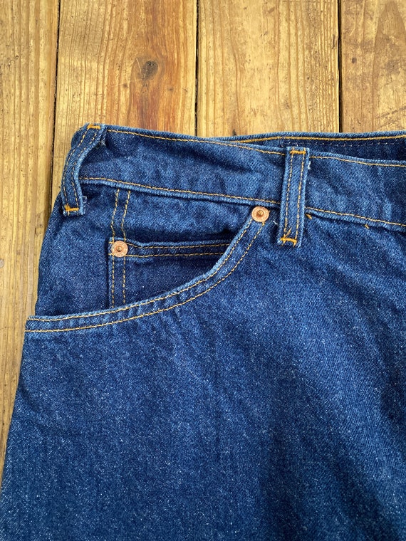 Vintage 90s LEVI'S 505 Regular Straight Leg Denim… - image 4