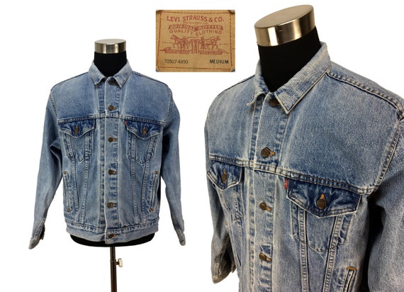 Vintage 80s LEVIS 507 Jean Jacket Men's 