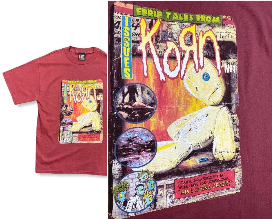Vintage 2000 KORN Dead-stock NOS T-shirt LARGE | Never Worn 