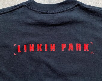 LINKINPARK 2001 WINTERLAND ロンＴ バンＴ BLACK 激レア ロンT リンキンパーク Linkin Park 2001年製ヴィンテージ