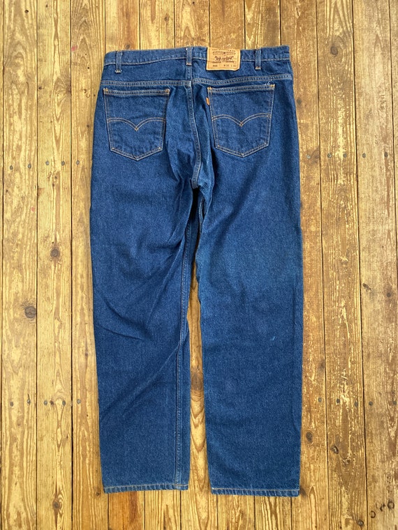 Vintage 90s LEVI'S 505 Regular Straight Leg Denim… - image 7