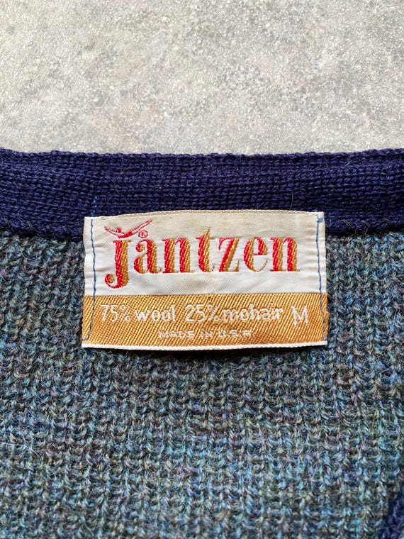 Vintage 1960s Mohair Cardigan by Jantzen MEDIUM Original 60s