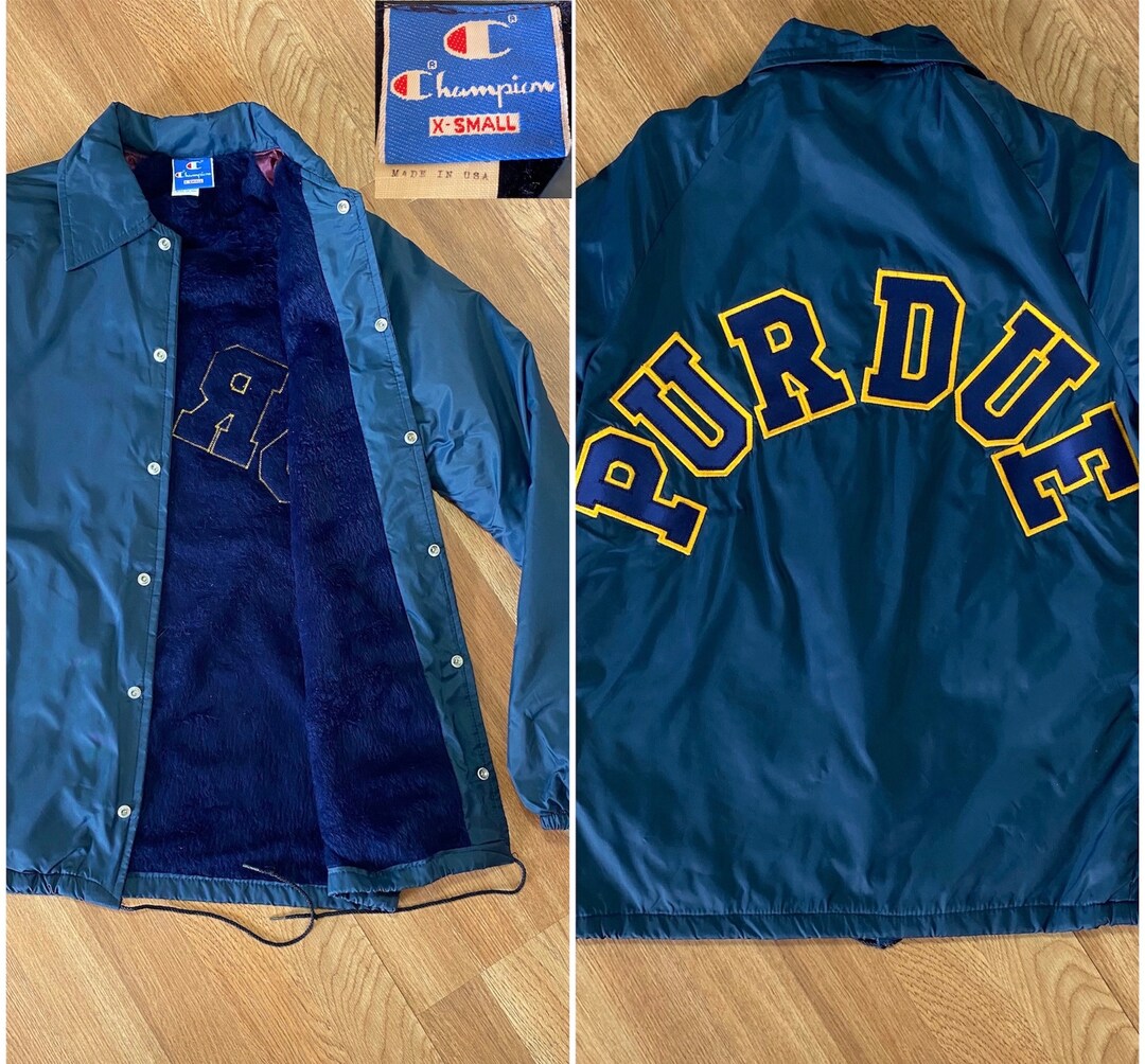 Vintage 80s PURDUE University Boilermakers CHAMPION Wind