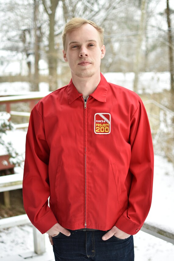 Vintage 70s Funk's G Hybrid Project 200 Seed Jacket LARGE