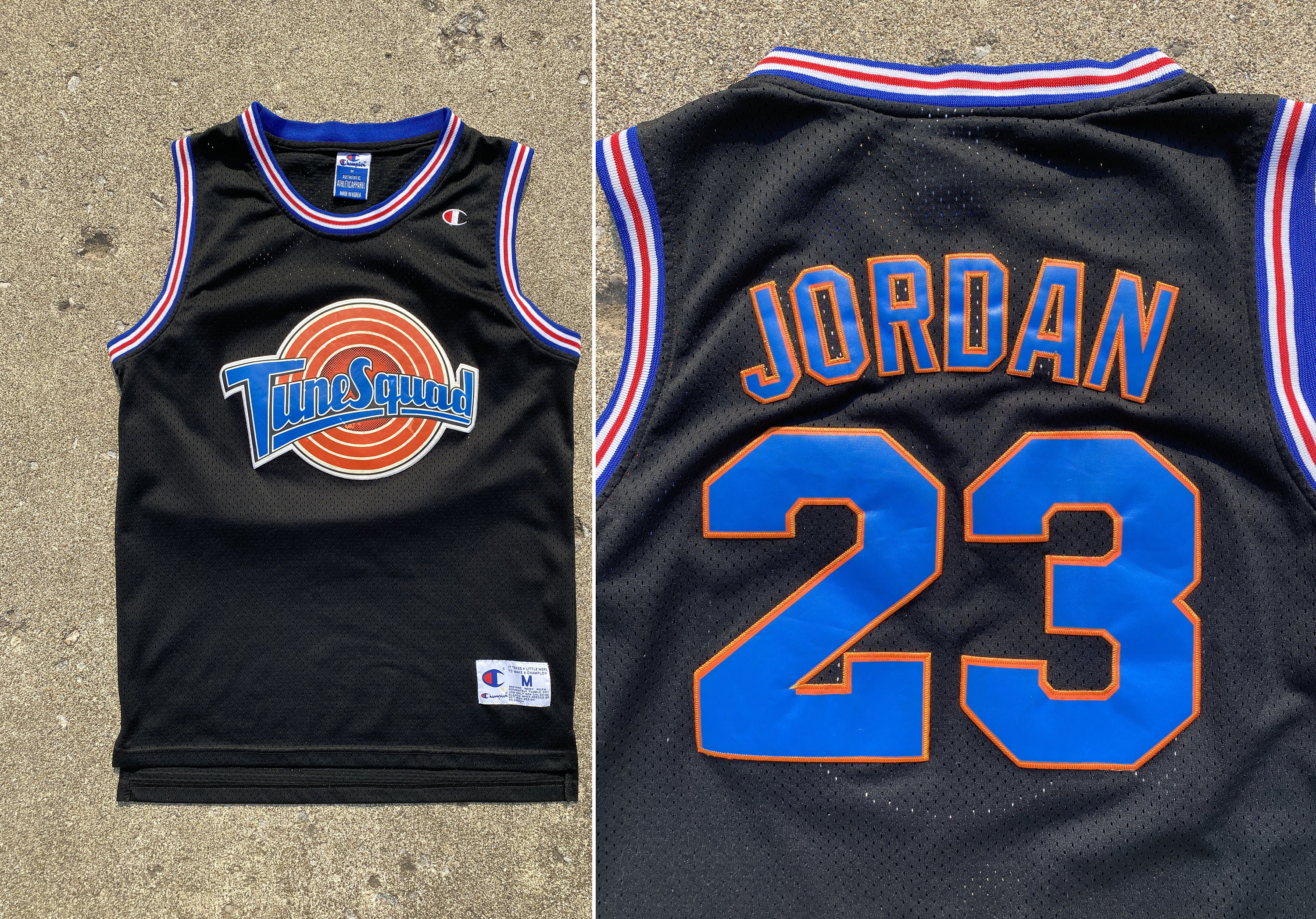 Michael Jordan Tune Squad Black Jersey