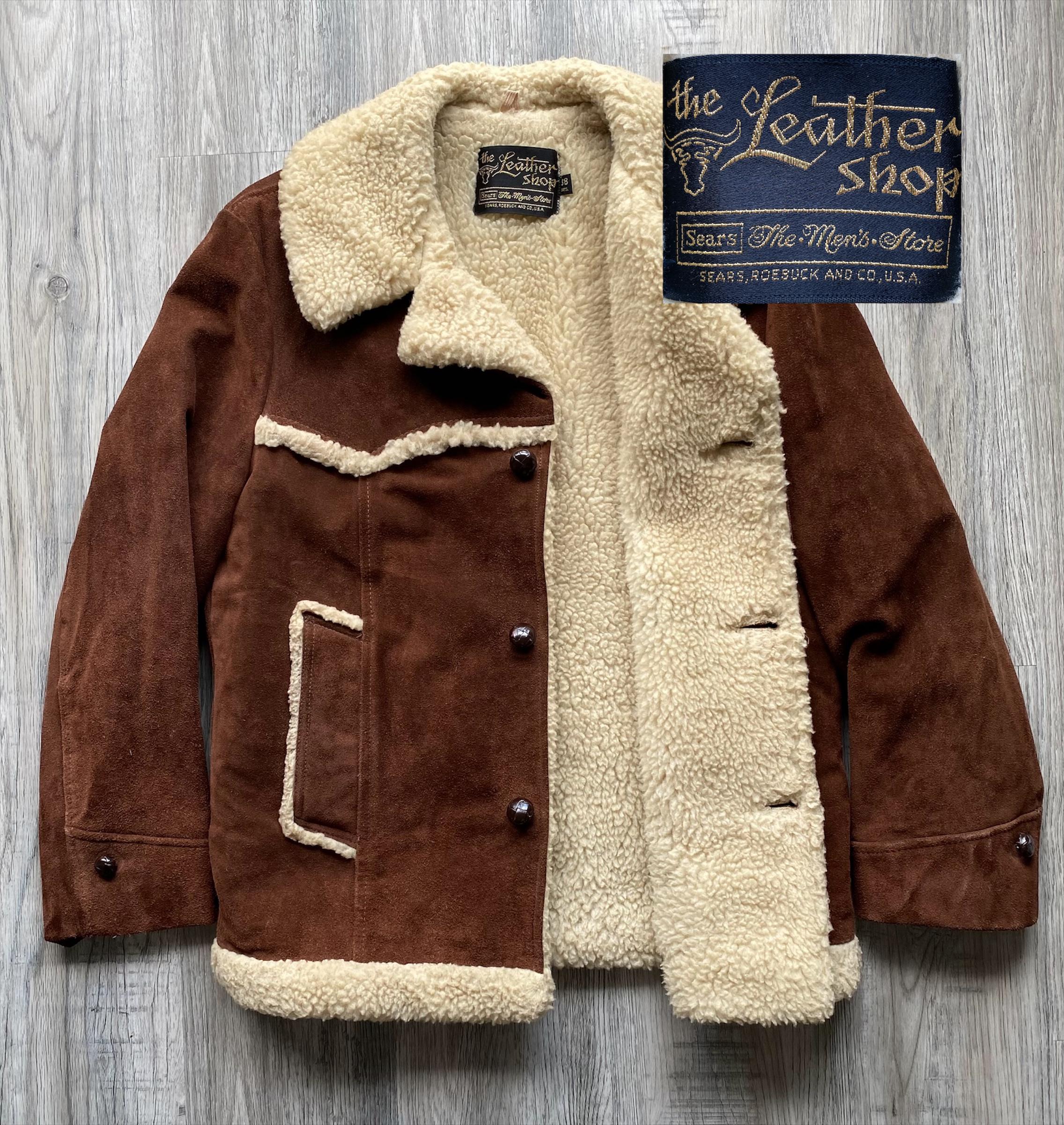 t*u様 70sSears The Leather Shop スエードジャケット Sears Leather Shop - Etsy