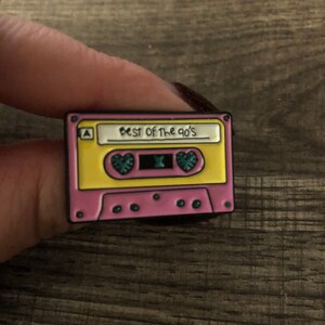 Best of the 90’s tape enamel pin