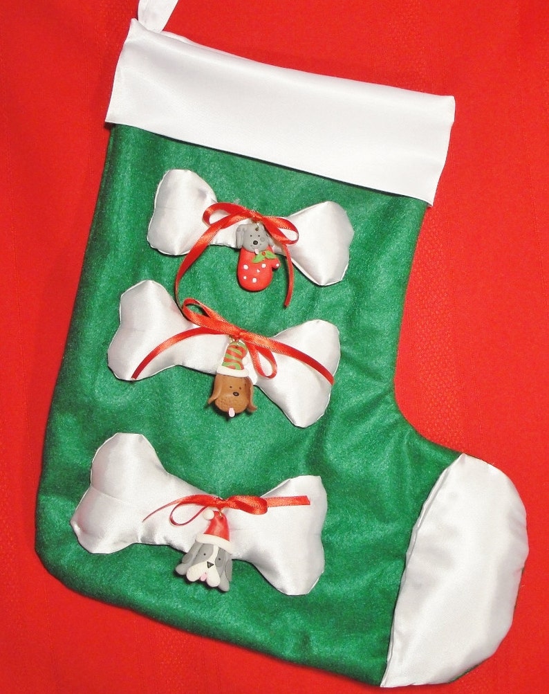 Dog Christmas Stocking Pet Christmas Stocking Puppy Etsy
