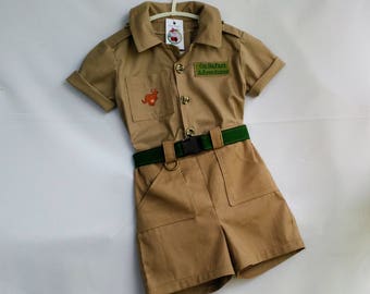 safari explorer costume baby