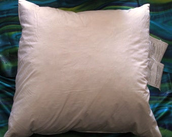 Feather Pillow insert - 20 x 20 - Very soft and fluffy- perfect for your Pillow covers