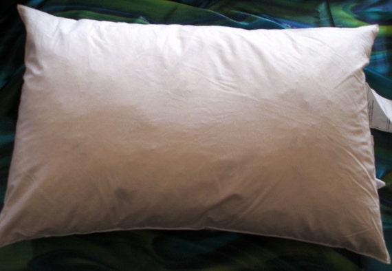 Soft Feather Pillow Insert 16 X 26 Plump And Super Soft Etsy