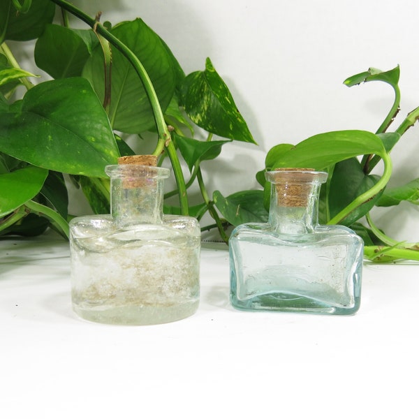 Antique Ink Well Bottles Etsy