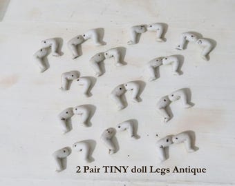 Tiny Doll Legs Pair Antique German Bisque 2 Pair Random Y2