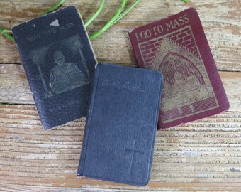 3 Catholic Prayer Books 1920's-30's