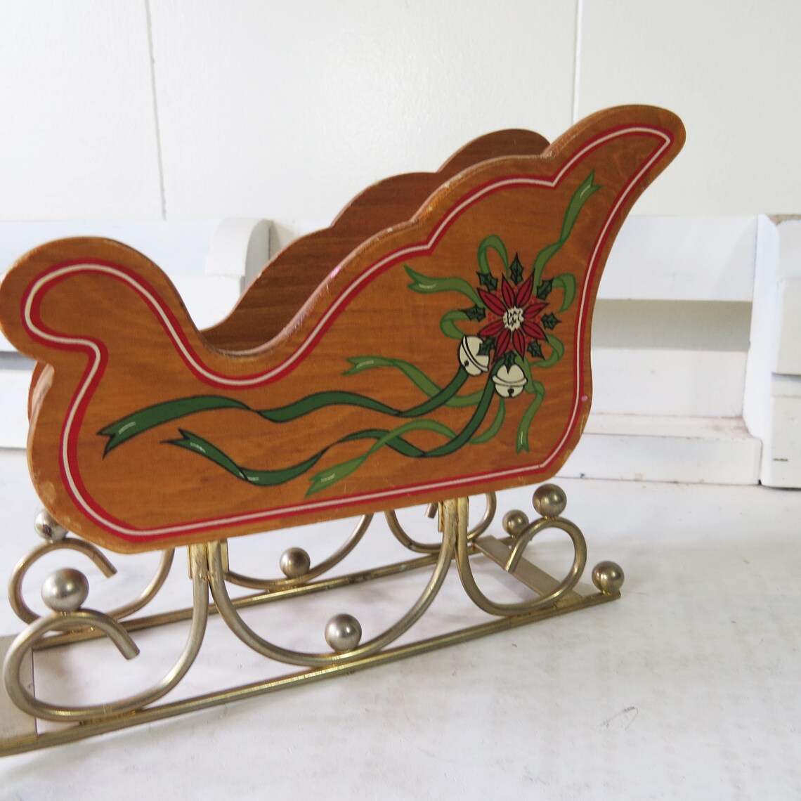 Vintage Christmas Sleigh 