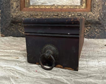 Sewing Machine Drawer Antique Wood 10.75" x 4.5" x 4"