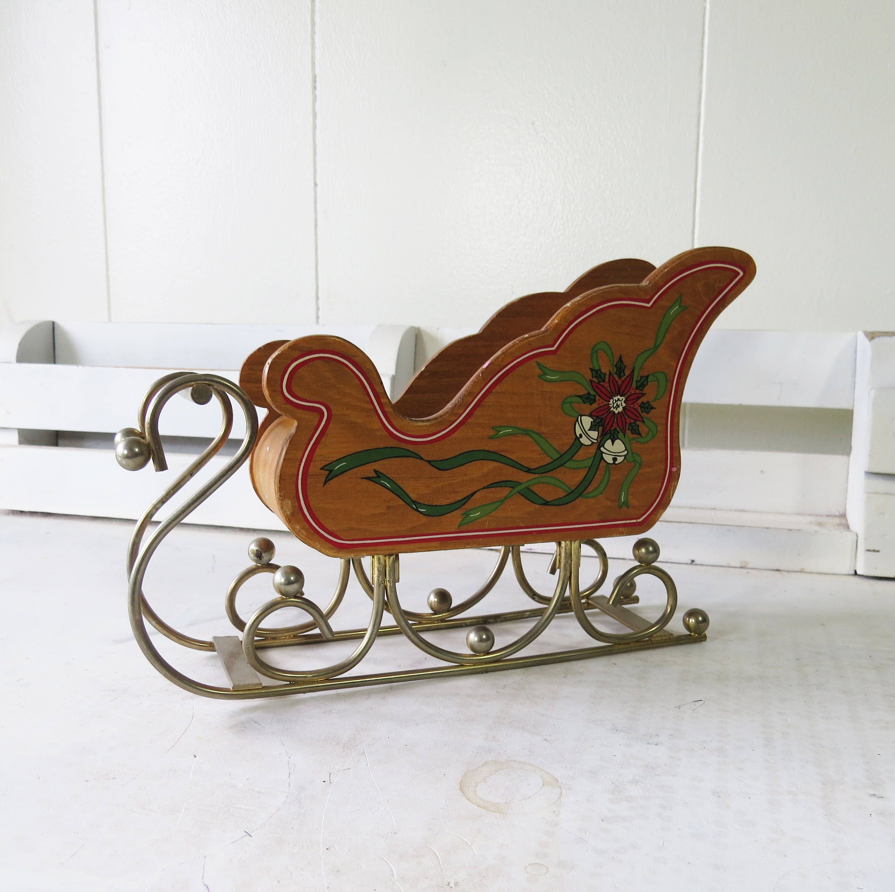Vintage Christmas Sleigh 