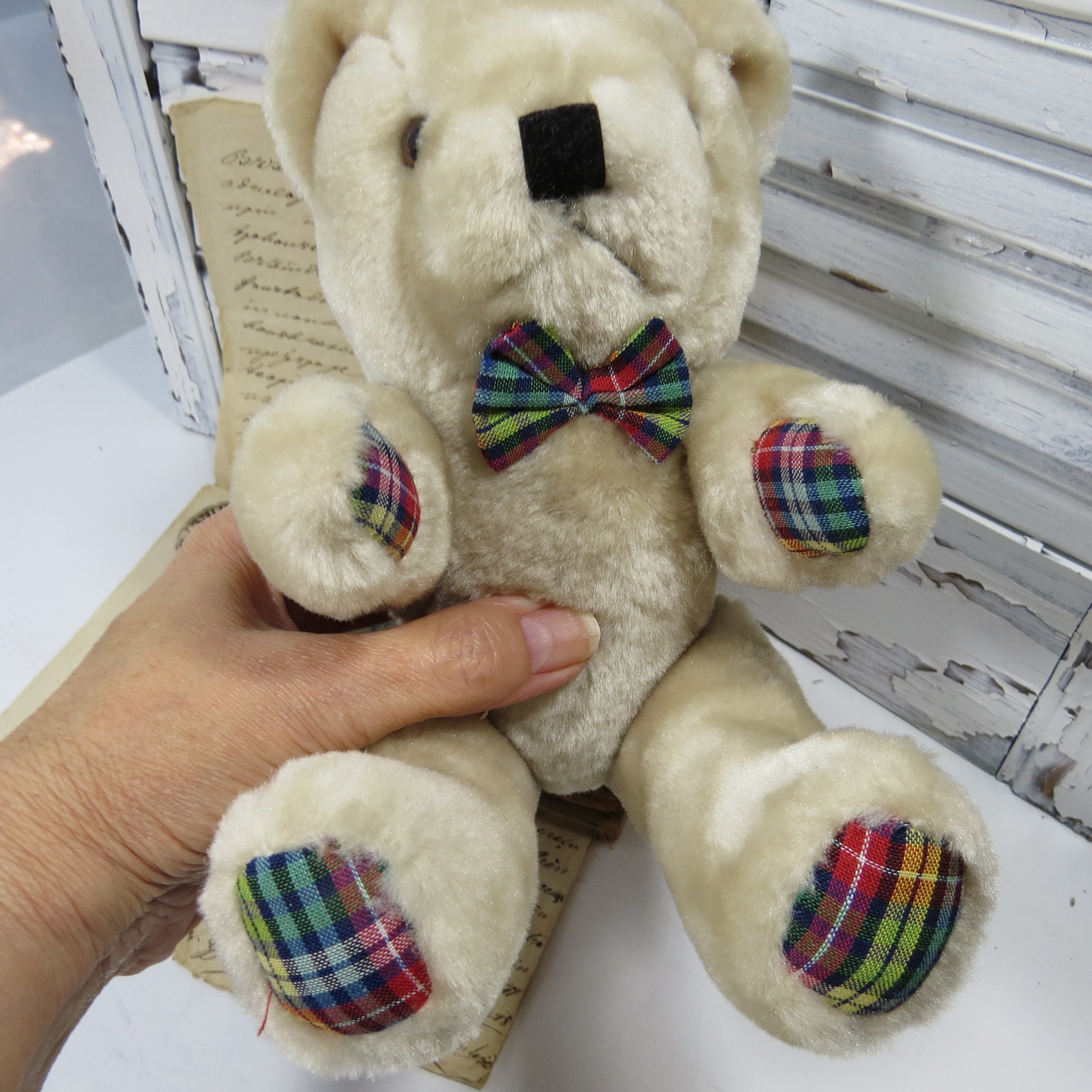 Vintage Teddy Bear Jointed Articulated Arms and Legs Cute Etsy