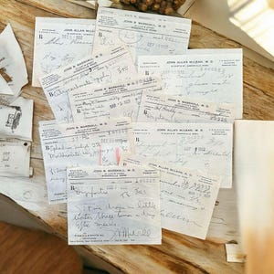 Pharmacy Prescriptions 15 Vintage Expired 1920s -1930s Random Pick Massachusetts