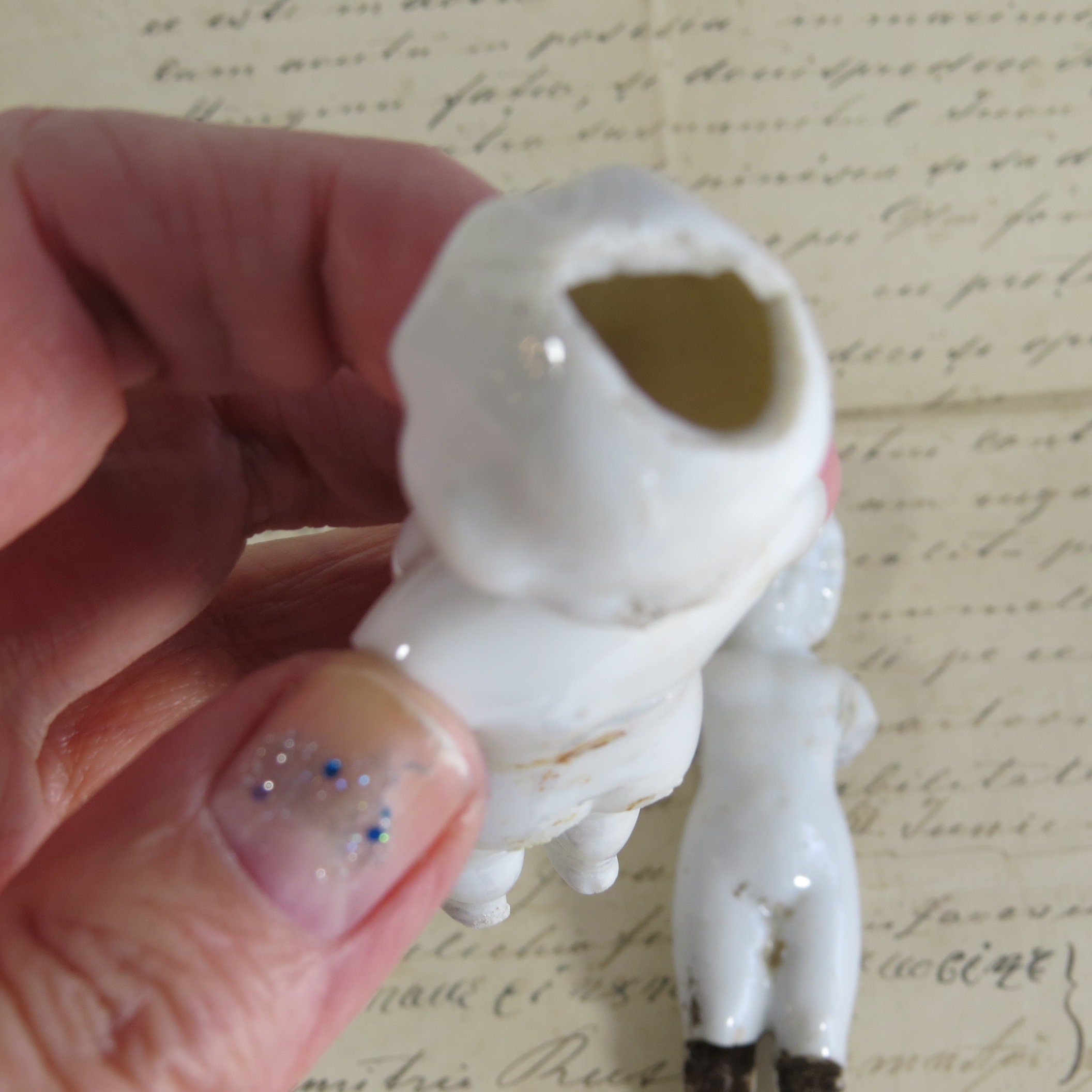 2 Large Frozen Charlottes 3.75 & 4 Etsy