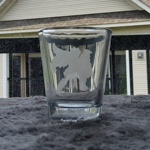 Kid Icarus SSBU Etched Shot Glass