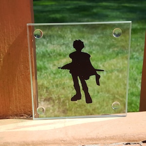 Roy Vinyl Glass Coaster