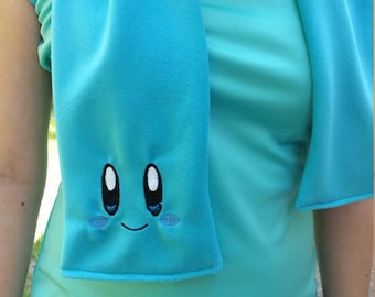 Fleece Blue Kirby Scarf