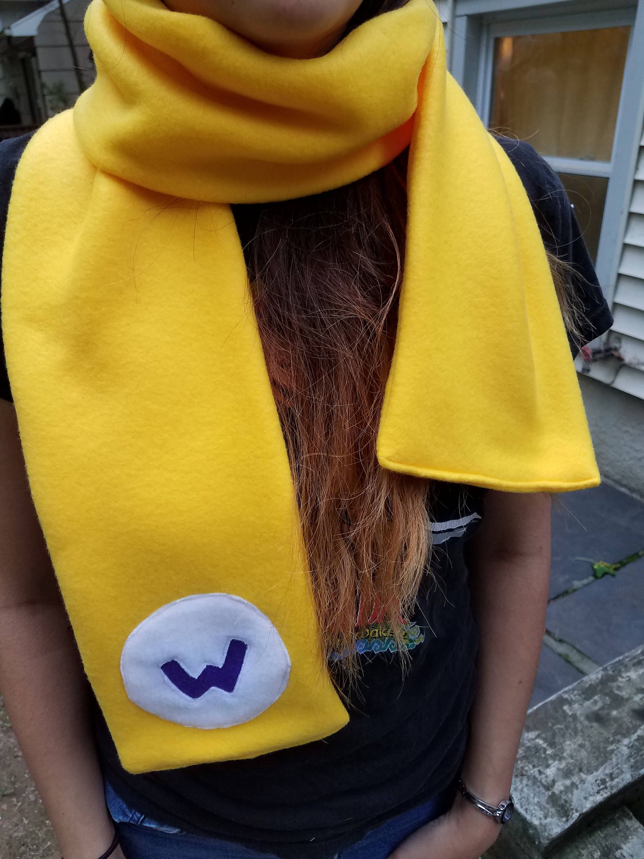 WIO SDFC White Scarf