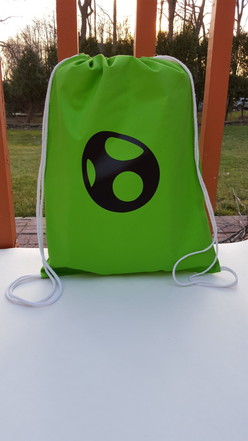Yoshi Egg Draw String Bag - Etsy