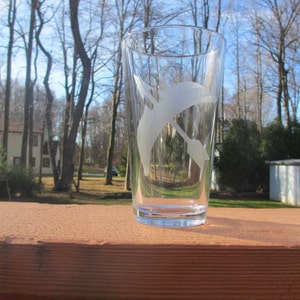 Kid Icarus Etched Pint Glass