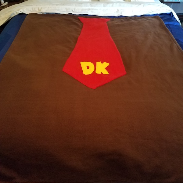Donkey Kong Blanket Etsy
