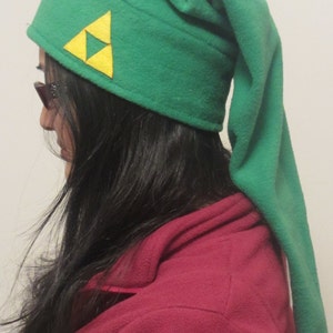 Fleece Green Zelda Link Hat