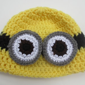 Gehaakte Minion hoed