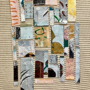 Gelli Print Bundle 1 | Collage | Junk Journal | Crafting Papers | Original Assortment