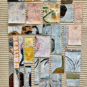 Gelli Print Bundle 4 | Collage | Junk Journal | Crafting Papers | Original Assortment