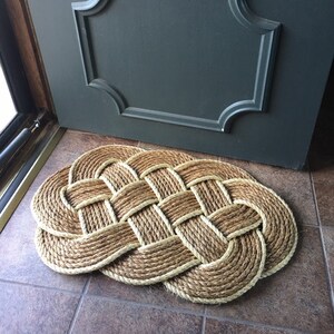 Rope Rug Manila Rope Rug Rope Knots Nautical Rope Rug Manila Rope Mat ...
