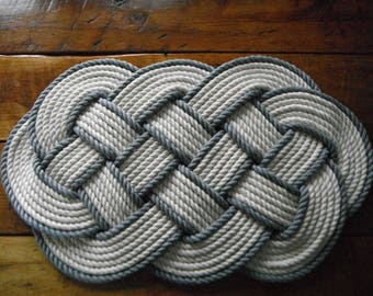 Nautical Rope Rug Etsy