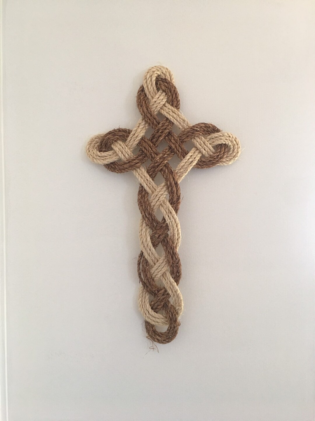 Tying the Knot - Celtic Cross - Crosses - Manila and Sisal Rope Cross ...