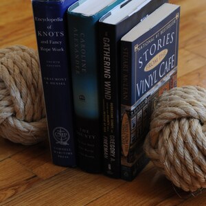 Sisal Rope Bookends Nautical Decor Rope Nautical Gifts this is for a ...