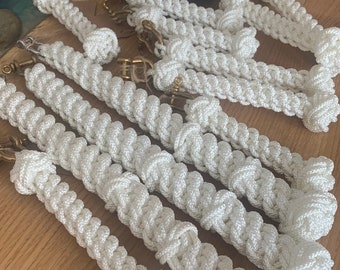 Noeuds de cloche en corde - décoration nautique - cadeaux nautiques - 3 tailles différentes - noeuds de cloche - livraison gratuite